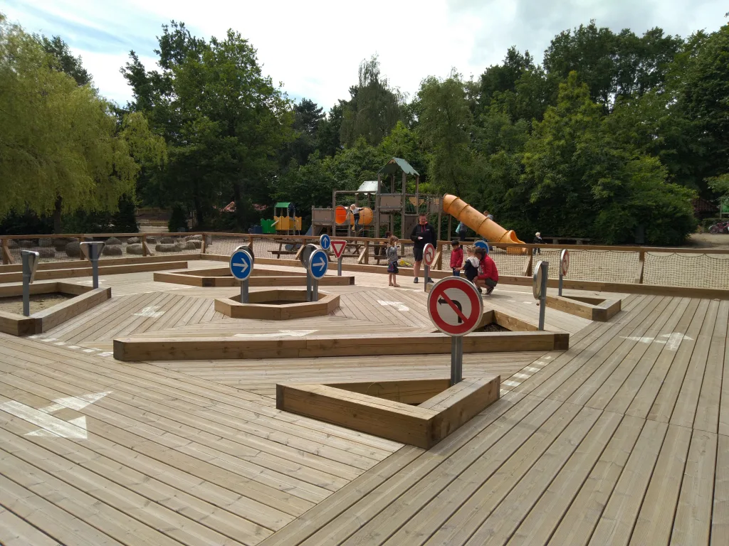Center Parcs Erperheide verkeersplein